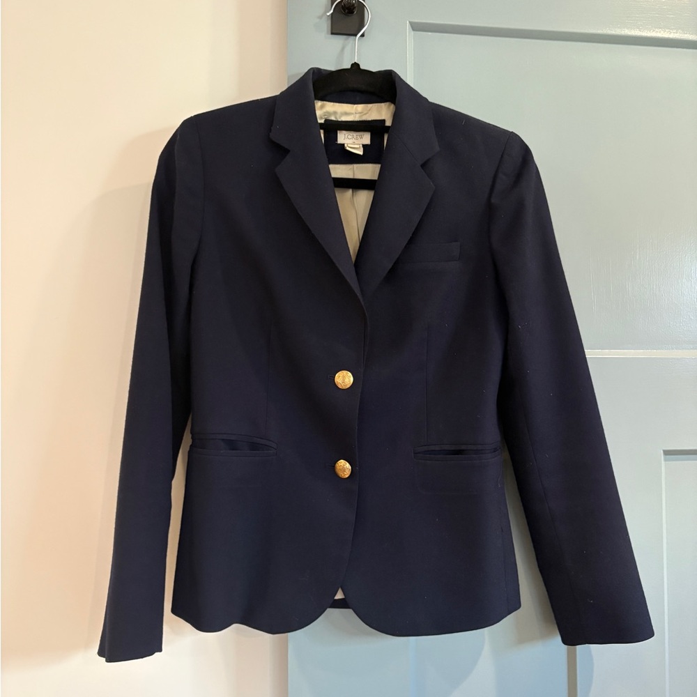 Navy Schoolboy Blazer with Gold Buttons
